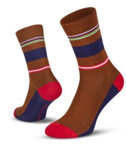 Le Patron Classic Jersey Merckx Socks sienna brown 39-42