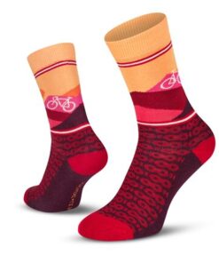 Le Patron Mountain Socks bordeaux 39-42