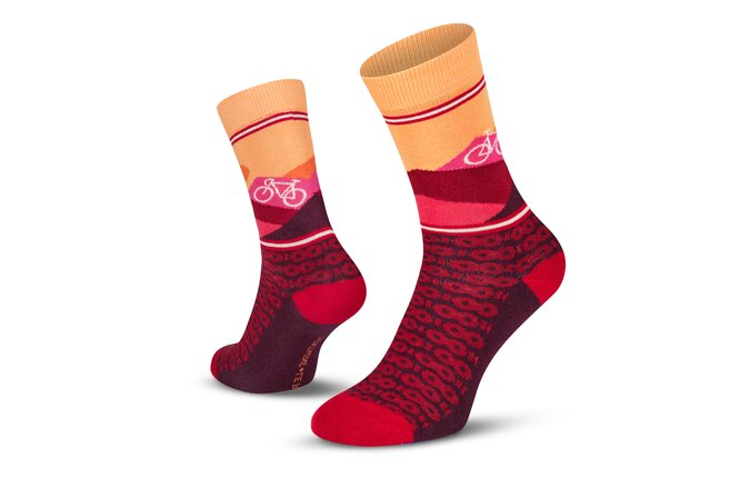 Le Patron Mountain Socks bordeaux 35-38 Le Patron Mountain Socks bordeaux 35-38