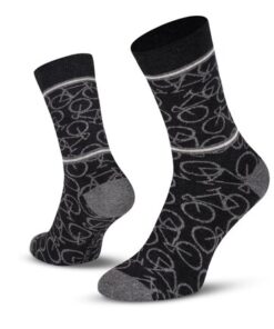 Le Patron Bicycle Socks dark grey 35-38