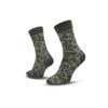 Le Patron Bicycle Socks army green 39-42