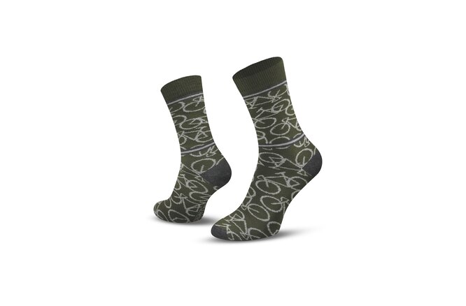 Le Patron Bicycle Socks army green 35-38 Le Patron Bicycle Socks army green 35-38