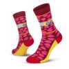 Le Patron Bicycle Socks bordeaux 43-46