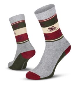 Le Patron Country Edition Italy Socks grey melange 35-38
