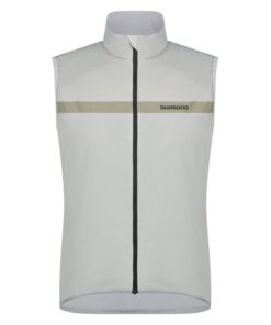Shimano Men Evolve Prima Wind Vest mirror gray XL