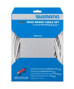 Shimano Set câble de frein Route BC-9000 blanc blister