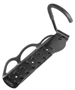 PRO Crochet vélo montage de mur large pour 3.5" maximum noir