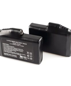 SAVIOR Paire de batteries 2200 mAh supplémentaires (2Stk.) Black One Size
