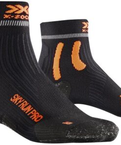 X-SOCKS Men Sky Run Pro 4.0 opal black/trick orange 45-47