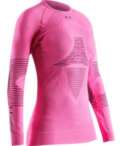 X-BIONIC WOMEN Energizer 4.0 Shirt LG SL neon flamingo/anthracite XL
