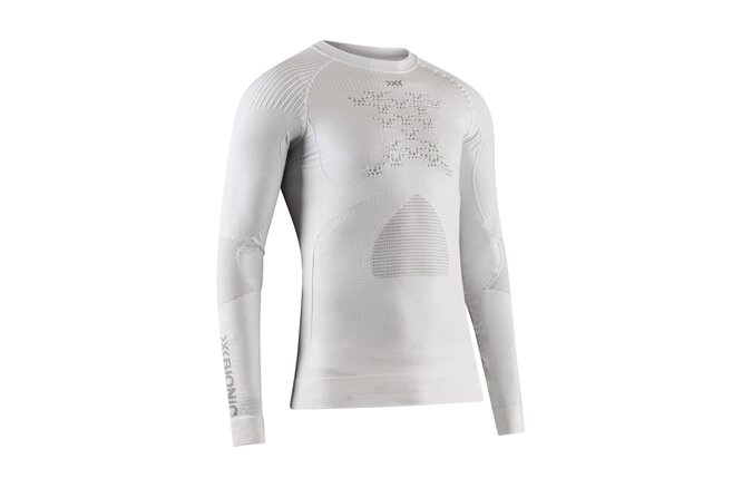 X-BIONIC UNISEX Energy Accumulator 4.0 Armadillo Shirt LG SL arctic white/pearl grey XL X-BIONIC UNISEX Energy Accumulator 4.0 Armadillo Shirt LG SL arctic white/pearl grey XL