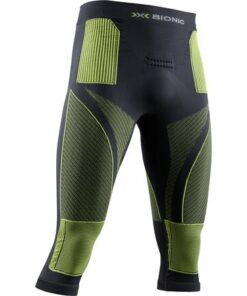 X-BIONIC Men Energy Accumulator 4.0 Pants 3/4 charcol/yellow XXL