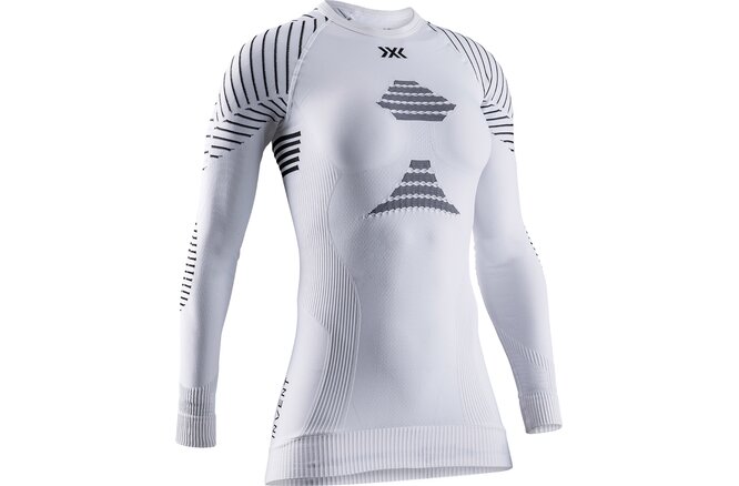 X-BIONIC WOMEN Invent 4.0 Shirt LG SL white/black S X-BIONIC WOMEN Invent 4.0 Shirt LG SL white/black S