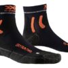 X-SOCKS JR Ski 4.0 anthracite melange/electric blue 24-26