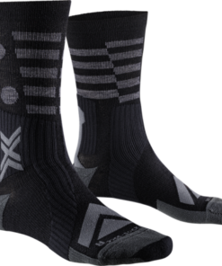 X-SOCKS Gravel Perform Merino Crew black/charcoal 35-38