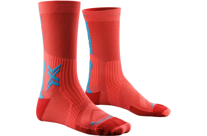 X-SOCKS Bike Perform Crew sunset/twyce blue 35-38 X-SOCKS Bike Perform Crew sunset/twyce blue 35-38