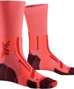 X-SOCKS Trail Run Perform Crew fluo red/namib red 35-38
