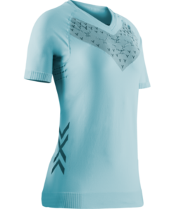 X-BIONIC Women Twyce Run Shirt SH SL clearwater/black L