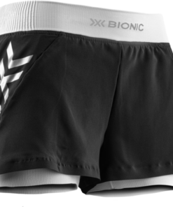 X-BIONIC Women Twyce Race 2in1 Shorts arctic white/pearl grey L