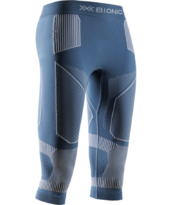 X-BIONIC Women Energy Accumulator Light Pants 3/4 mineral blue/arctic white S