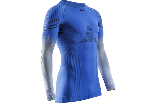X-BIONIC Men Invent FX Shirt LG SL blossom blue/light grey/optical white S X-BIONIC Men Invent FX Shirt LG SL blossom blue/light grey/optical white S