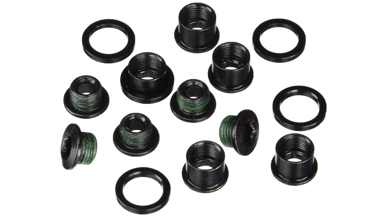 CHAINRING BOLT KIT 5STEEL/SPBLACK/BLACK TRUVATIV CHAINRING BOLT KIT 5STEEL/SPBLACK/BLACK TRUVATIV