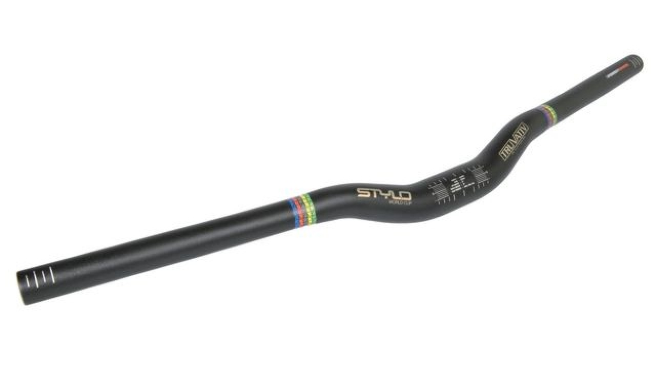 10 RISERBAR STYLO WORLD CUP 680 15 RISE 9X5 DEG 31.8 SNOW WHITE 10 RISERBAR STYLO WORLD CUP 680 15 RISE 9X5 DEG 31.8 SNOW WHITE