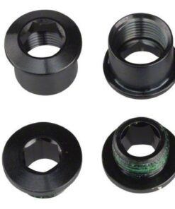 CHAINRING BOLT KIT Quarq MTB, X01 4pcs ALUM BLACK