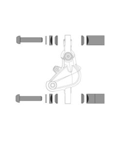 POST SPACER 20S TIT25 CPS BOLTS AVID