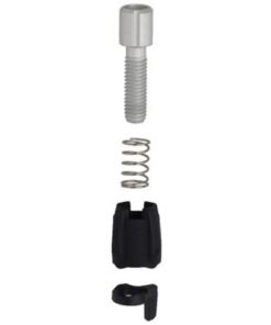 RED BRAKE BARREL ADJUSTER THREADED QTY 1