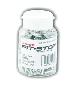 SRAM Quetschhülsen Ø1.8mm Alu silber Box à 500 Stk.