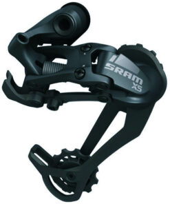 Schaltwerk X-5 9-fach Medium Cage Black
 SRAM® Schaltwerk X.5 
 - Technologie: 1:1 Übersetzungsverhältnis & direkte Zugführung für noch geringere Schaltkräfte und präzises Schalten 
 - Gänge: 9-fach 
 - Käfig: mittel 
 - Farbe: schwarz