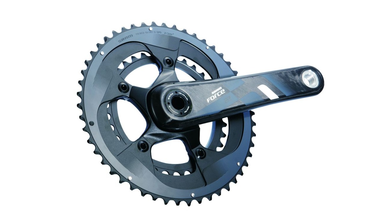 Pédalier Force22 YAW 177.5mm 53-39Z BB30 SRAM Pédalier Force22 YAW 177.5mm 53-39Z BB30 SRAM