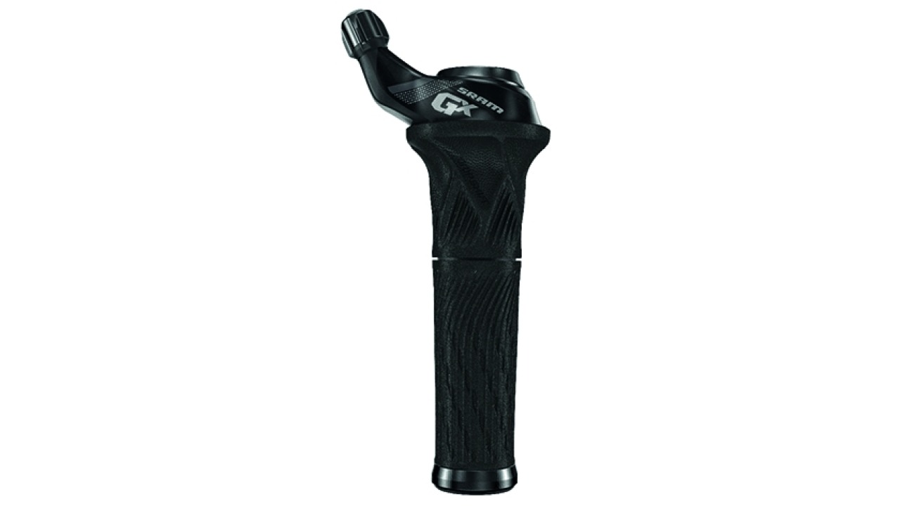 Grip Shift SRAM GX 2-vit. noir incl. Discrete Clamp Grip Shift SRAM GX 2-vit. noir incl. Discrete Clamp