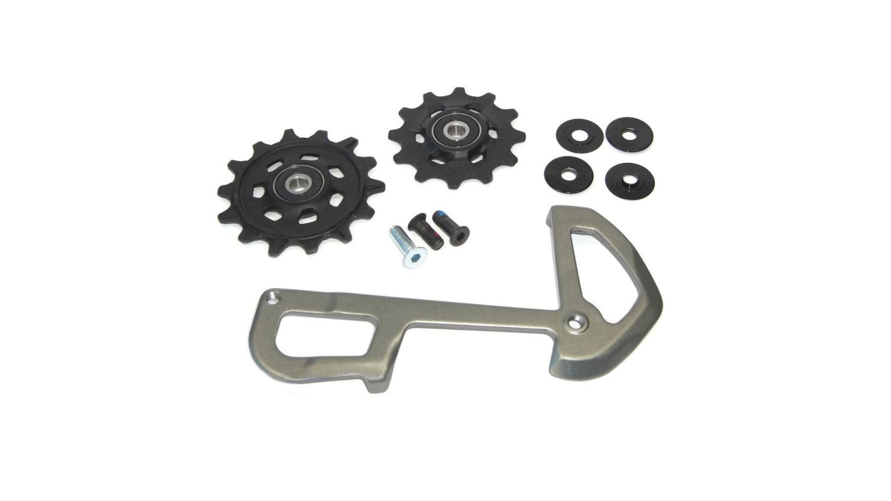 X01 Eagle Rear Derailleur 12 speed X-Sync Pulleys and InnerCage Grey, Sram X01 Eagle Rear Derailleur 12 speed X-Sync Pulleys and InnerCage Grey, Sram