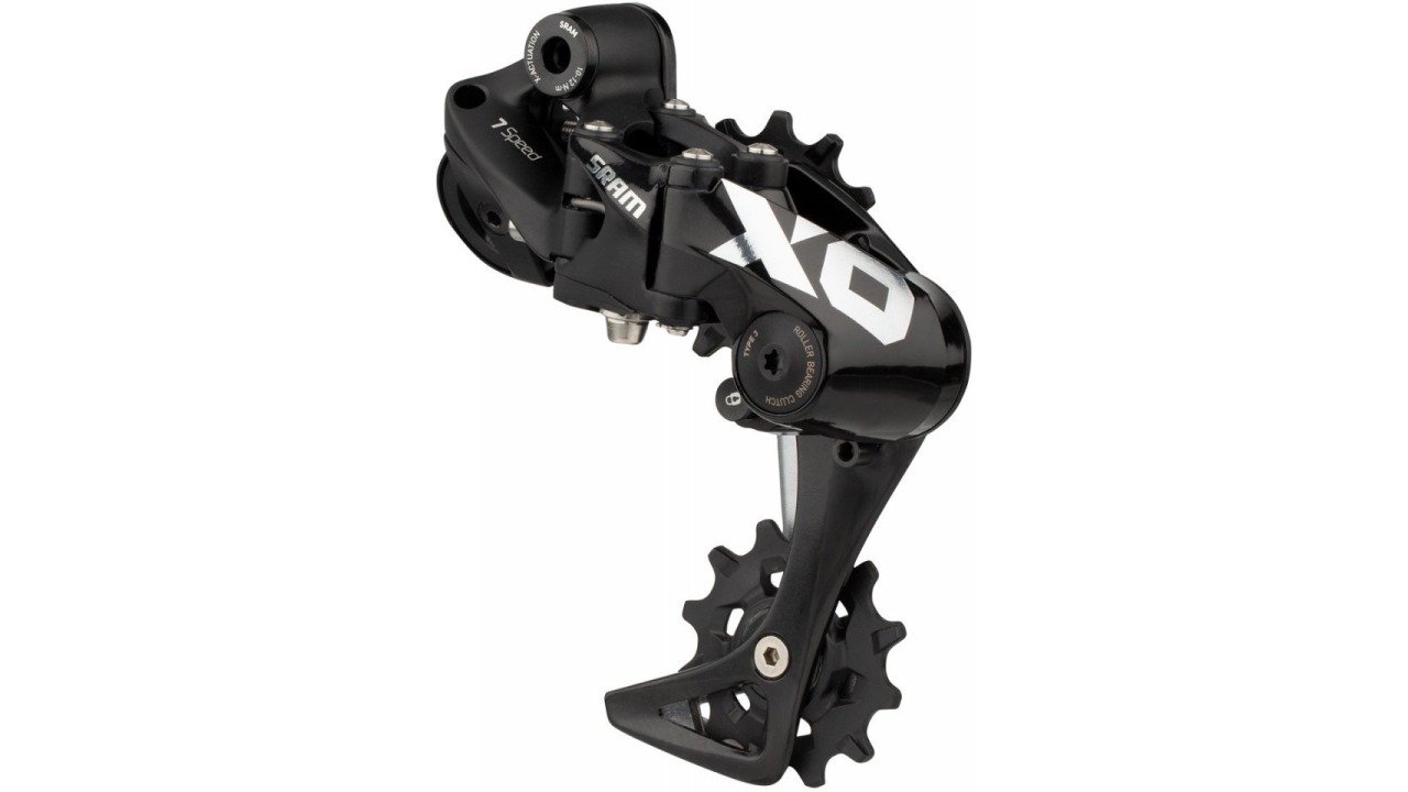 Dérailleur arrière X01 DH 7-vit Short Cage Max 28D Black Dérailleur arrière X01 DH 7-vit Short Cage Max 28D Black