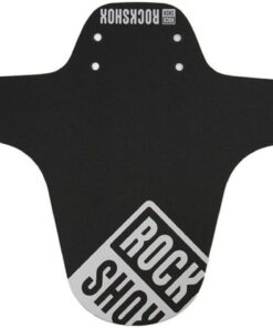 RockShox MTB Fender Black Gloss Silver Print - Pike Ultimate