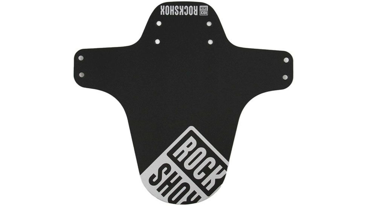 RockShox MTB Fender Black Gloss Silver Print - Pike Ultimate RockShox MTB Fender Black Gloss Silver Print - Pike Ultimate