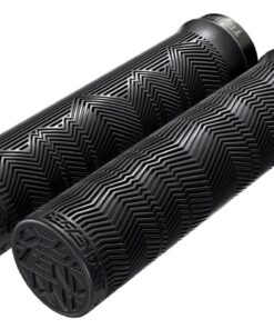 Poignées Descendant Locking Grip fixation avec deux bagues noir