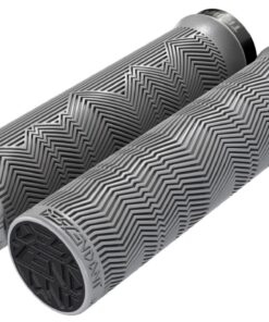 Poignées Descendant Locking Grip fixation avec deux bagues gris-noir