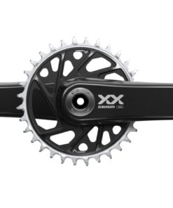 Pedalier XX Eagle T-Type 32Z 165mm Q174 CL55 DUB MTB Wide Carbon Black