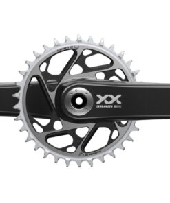 Pedalier XXSL Eagle T-Type 34Z 165mm Q168 CL55 DUB Carbon Black