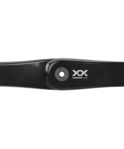 Pedalier XX ISIS 165mm Self Extracting, for Pedal Assist Black