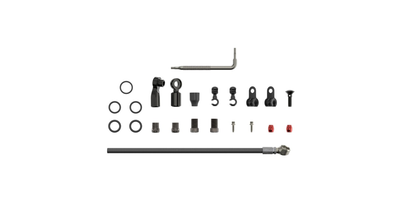 Durite - Beveled Banjo, 2000mm 11-speed brakes Durite - Beveled Banjo, 2000mm 11-speed brakes