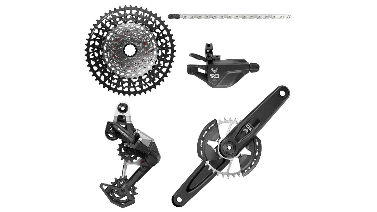 Eagle 90 T-Type Groupset 165 32Z RD, Trigger, Chaîne, Cassette Eagle 90 T-Type Groupset 165 32Z RD, Trigger, Chaîne, Cassette