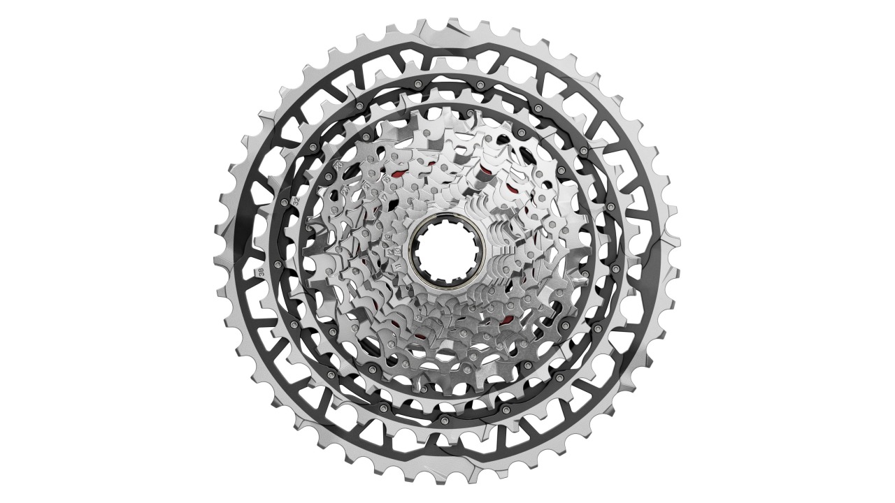 Cassette XG-1371 E1 XPLR 10-46 Force AXS 13-vit Cassette XG-1371 E1 XPLR 10-46 Force AXS 13-vit