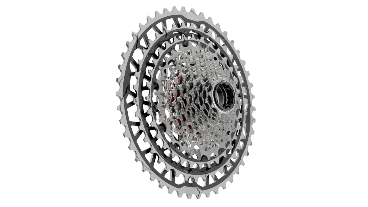 Cassette XG-1371 E1 XPLR 10-46 Force AXS 13-vit Cassette XG-1371 E1 XPLR 10-46 Force AXS 13-vit