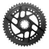Kettenblatt 46Z Rival E1 6.5mm offset Direct Mount X-Sync schwarz
 Including 8 chainring bolts