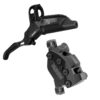 Maven Silver Alu Front 4-Pistons, Black, B1