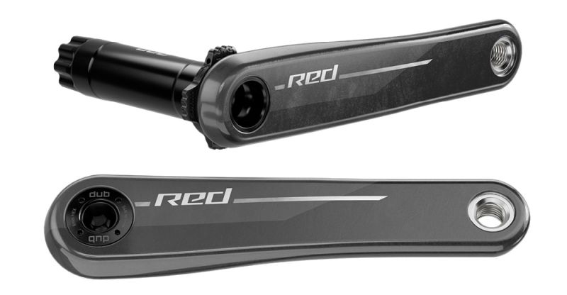 Kurbelarm RED DUB WIDE E1 160mm Carbon, Direct Mount, XPLR, E1 Kurbelarm RED DUB WIDE E1 160mm Carbon, Direct Mount, XPLR, E1